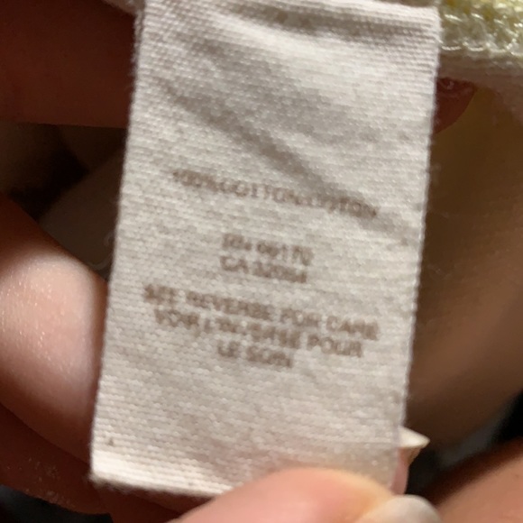 Free People  Zip up Jacket szM white and yellow asymmetric - Picture 8 of 9